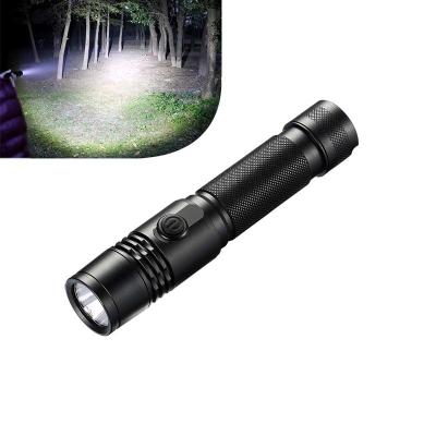 Chine Petite lampe-torche rechargeable d'USB, lumière rechargeable portative de torche de 1200 lumens à vendre