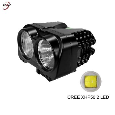 China Wasserdichter Körper IP65 5000 Lumen fahren LED-Taschenlampe mit Fernschalter rad zu verkaufen