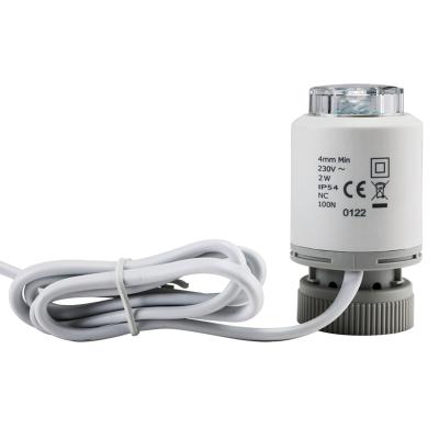 China Modern high quality thermal electric 24V/230V actuator with manual opening for ball valve for sale