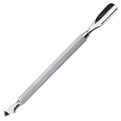 China Professional Manicure Pedicure Pedicure Nail Tools Gel Nail Polish Remover Acrylic Nail Pusher Bulk Stainless Steel Cuticle Pusher for sale