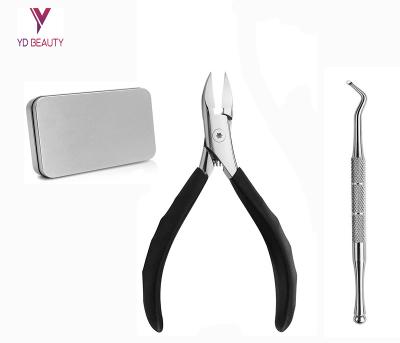 China Wholesale Cuticle Nipper Set Finger Customization Cuticle Nipper Pusher Pedicure Manicure Cutter Set for sale