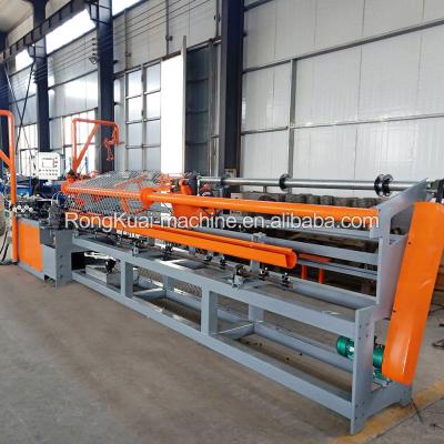 China Rongkuai factory high speed production line building material stores diamond mesh wire mesh machine with best price for sale