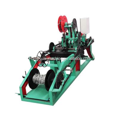 China Building Material Shops South Africa High Durability Galvanized Barbed Wire Making Machine Price for sale