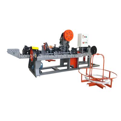 China Making Barbed Wire Safety Barbed Wire Fence Making Machine For Low Carbon Wire for sale