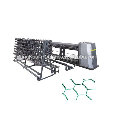 China Fully Automatic Agriculture Straight And Reverse Hexagonal Wire Mesh Making Cage Machine In China Factory for sale