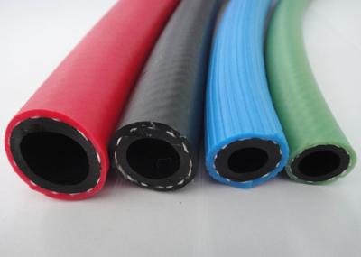 Cina Tubo di gomma durevole, tubo flessibile blu del PVC per trasferire olio acqua aria in vendita