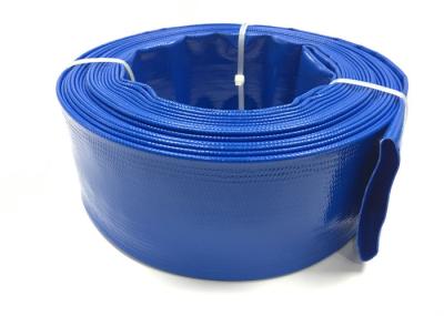 China Blue Garden Irrigation Hose 4 Inch Flexible Hose For Agriculture Farming for sale