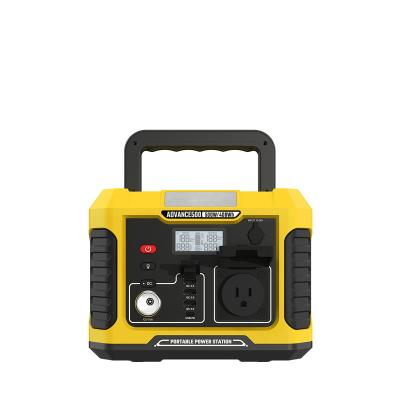 China 2022 Outdoor Portable Generator Power Station 500w Hot Selling Lithium Battery Solar Portable Power Station for sale