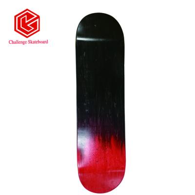 China Double Dip Veneer Deck Good Quality Adult Skateboard Canadian Maple Skateboard for sale