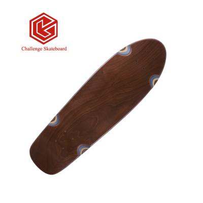 China Chinese Maple White Chinese Maple Longboard Deck With Epoxy Glue for sale