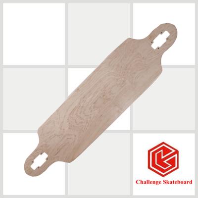 China Cheap Chinese Maple Drop-thro Chinese Longboard Deck for sale