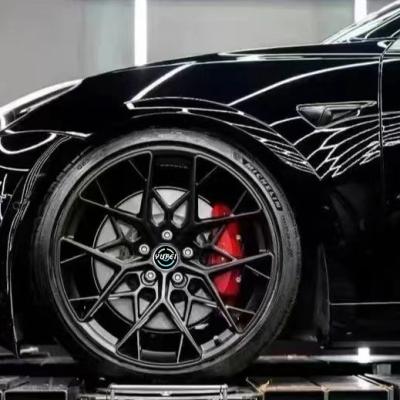 China Custom Wholesale Aluminum Alloy Wheel 19 20inch 21inch New Design T6 18 6061 Alloy 1 Piece Forged Car Wheels for sale