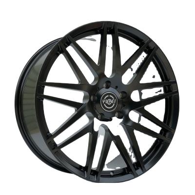 China 6061 Aluminum Alloy Black T6 Gun Spoke Jant Forgiato Multi Rim 19 20 21 22 Inch 5x112 Forged Aluminum Alloy Wheel Rim for sale