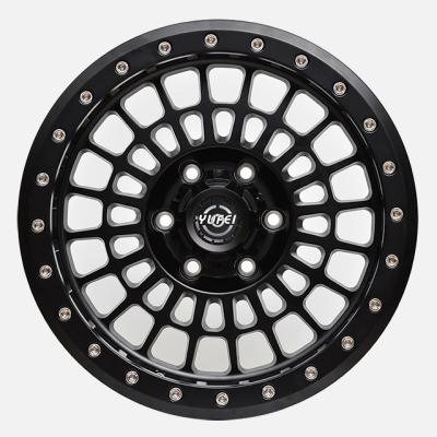 China Aluminum alloy 6061 T6 forged wheel rims real 18inch beadlock wheels forged ring fast delivery from manufacture for sale