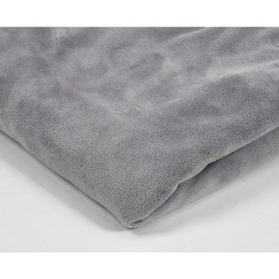 China Breathable Super Soft Crystal Velvet Fabric Polyester Home Textile Knitted Fabric For Crystal for sale