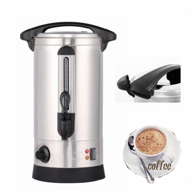 China Keep Hot Home Appliance Commercial Coffee Urn Supplying Coffee Maker With Filter Tube And Coffee Powder Basket for sale