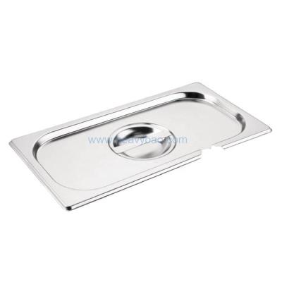 China Heavybao Equipment Multi Sizes Gastronorm GN Pan Cover Commercial Supplying Stainless Steel Pan Lid for sale