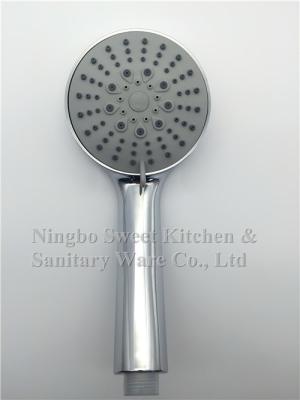 China hot sale ABS material chrome plating shower head hand shower rain shower sanitary ware accessories for sale