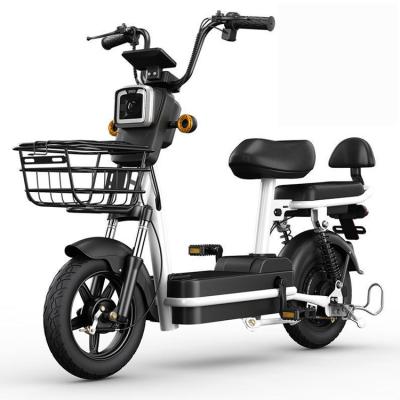 China New Adult 350w 35km/h Cheap Unisex Electric Motorcycle Moped Small Electric Scooter for sale