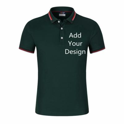 China Latest Hot Sale QUICK DRY Logo Mens Golf Polo Shirts Custom Made High Quality Odorless for sale