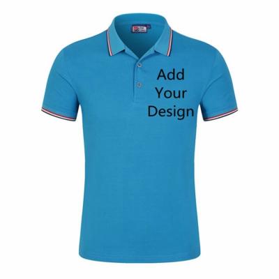 China Summer Fashionable Comfy Red QUICK DRY Custom Personalized Mens Polo Shirts for sale