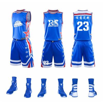 China QUICK DRY Basketball Suit Customized Basketball Sports Tank Top Basketball Game Training Camp Tank Top for sale