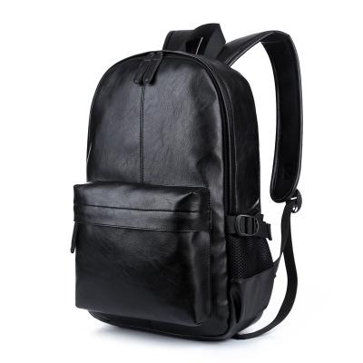 China Outdoor Waterproof Backpack Campaign Bag For Unisex PU Leather Rucksack Laptop for sale