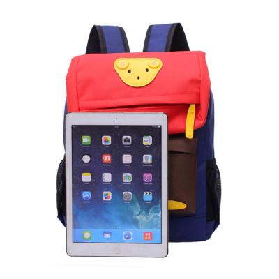 China Wholesale Manufacturers Waterproof School Backpack Oxford Cartoon Bear Kid Bag Students Backpack for sale