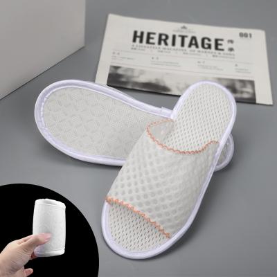 China bathroom floor & 2021 New Breathable Unisex Mute Disposable Tub And Hotel Slippers Home Comfort Slippers for sale