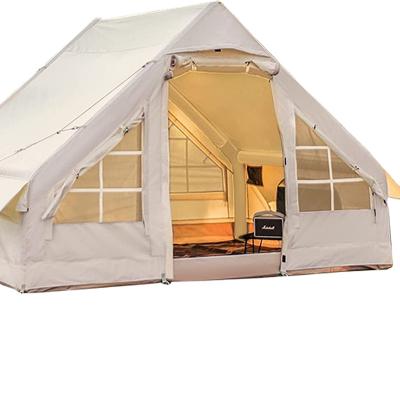 China Camouflage/Field Game Inflatable Camping Tent with Pump for sale