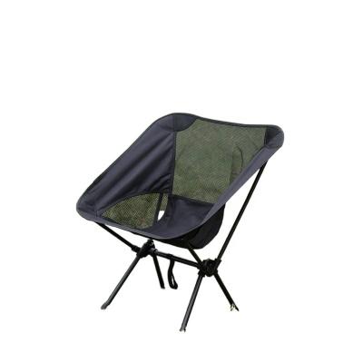 China Easy-carrying Outdoor Ultralight Portable camping chairs Folding Moon Camping Chair For Beach Hiking Picnic for sale