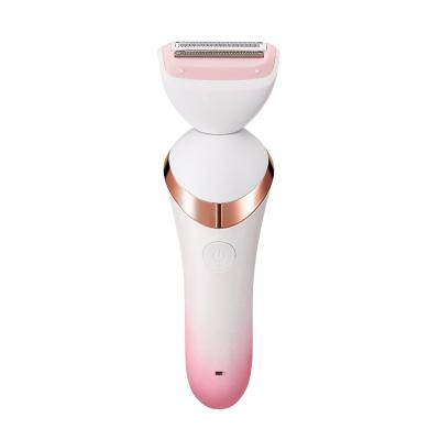 China Painless Facial Body Hair Remover Epilator Mini Shaver Razors Women Portable Electric Car Makeup Eyebrow Trimmer for sale