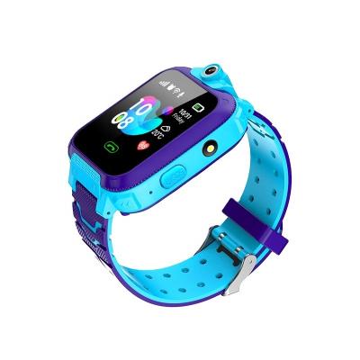 China Q12 GPS navigation kids smart watch with sim card IP67 SOS camera smartwatch phone GPS tracker waterproof watch for kids with sim card for sale