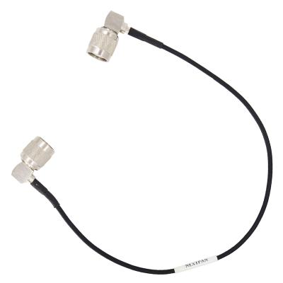 China Custom RF Factory Assembly OEM RF Jumper Braid Coaxial Processing Cable With Male Tomale Connector RF Cable for sale