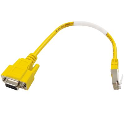 China DB9p electronic to RJ45 RJ45 switch router data cable to RS232 network cable to serial port OEM ODM cat5 5e 6 patch cord cable 6a 7 8 for sale