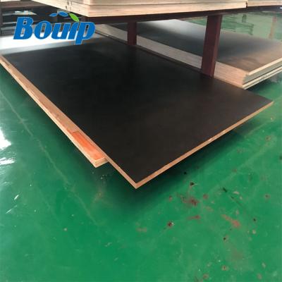 China Industrial High Density Black Color 1220x2440 MDF Board For Furniture for sale