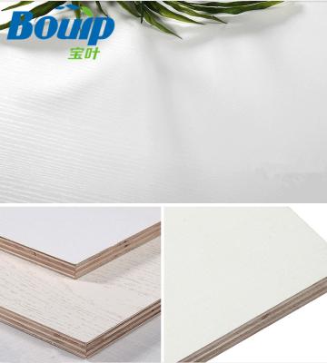 China Modern warm white thick melamine plywood for sale