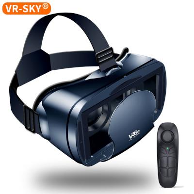 China VRG Glass Pro 3D VR Virtual Reality and Headset VR Glasses suitable for Glass Phone Smart 5 to 7 inch < 50