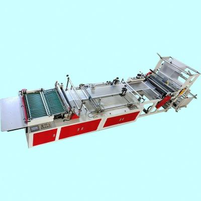 China Factory Wholesale Automatic Soft Loop Handle Sealing Plastic Bag Making Machine Price for sale