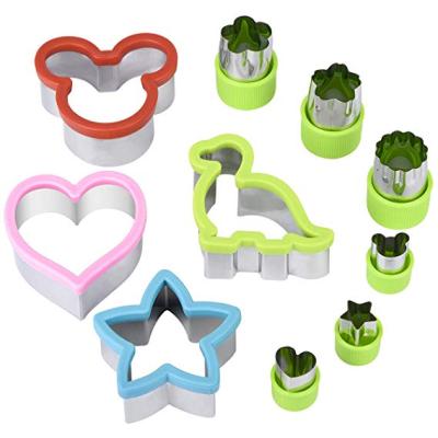 China Sustainable vegetable, fruit and cookie cutters for sale