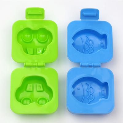 China Sustainable DIY plastic egg mold with fish and car for sale