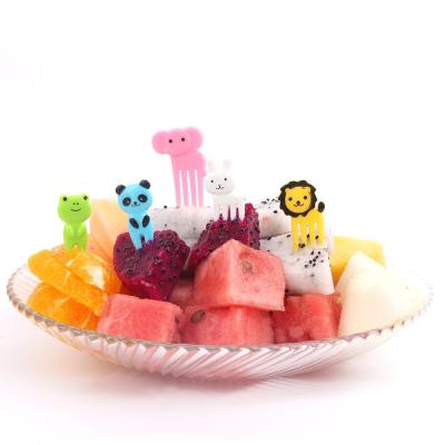 China Bento Decoration Box, Pet Food Picks and Disposable Forks Baby Food Picks Fruit Picks for Kids (Pack of 10) for sale