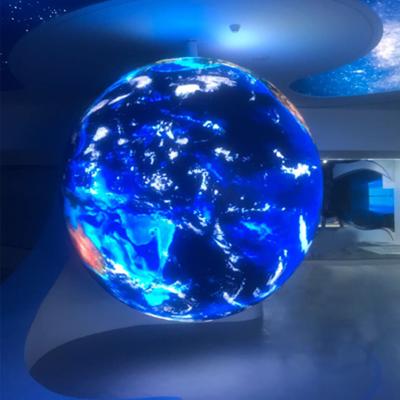 China Enbon Indoor LED Ball Screen Diameter 0.76m P3mm Indoor Creative LED Display for sale