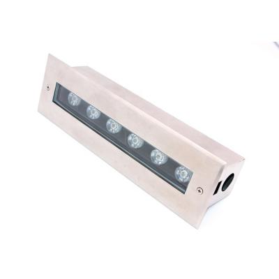 China ROAD 6W Ip68 24V Outdoor Waterproof Light Led Underground Lamp Inground Led Linear Under Ground Light for sale