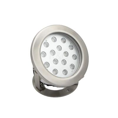 China New Pool Trend KOL-415D 15W Multi Colored DC 24V IP68 LED Bottom Water Spot Light For Swimming Pool for sale