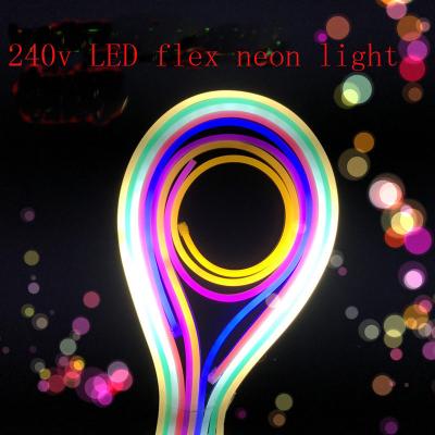 China Outdoor Decoration Led Neon Flex Super Bright Multi Color Flex Led Neon Rope Light For Outdoor Decoration for sale