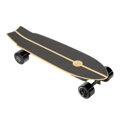 China Adult EU free shipping Teamgee H20mini intelligent Canadian maple 4 wheels children electric skateboard longboard skateboard electric for sale