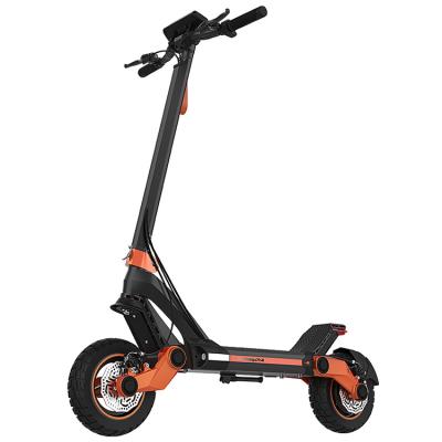 China Unisex EU warehouse KugooKirin G3 folding e scooter LCD 1200W hub motor 10