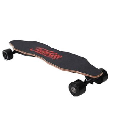 China Fiberglass + Canadian Maple TeamGee H2 model crazy ceiling speed 45kms and 36V 7.5Ah battery power  long mileage electric skateboard for sale