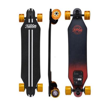 China Canadian Maple Popular design electric skateboard with remote big wheels battery for sale